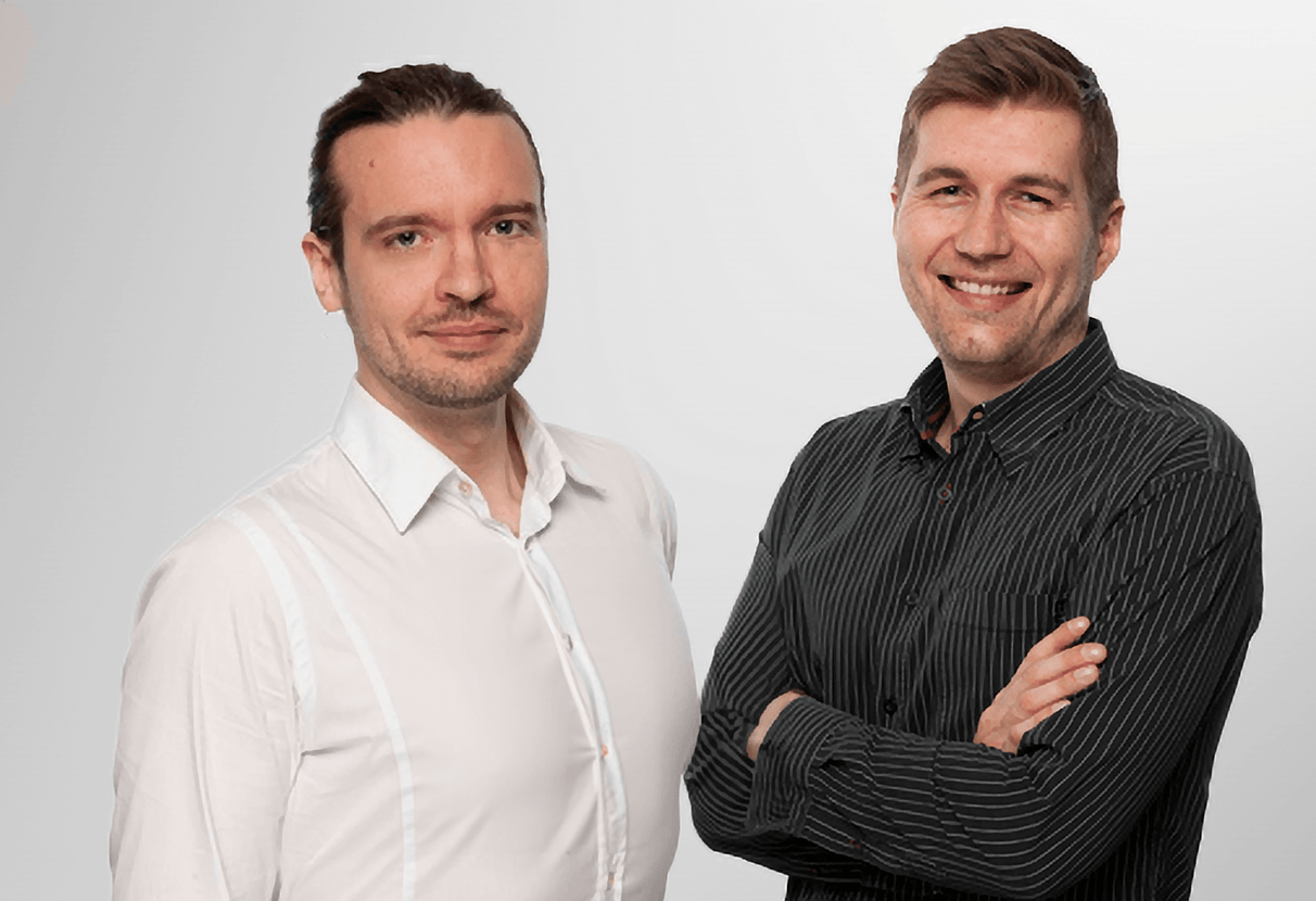 Alexander Vossiek und Andreas Burkel von Sikant